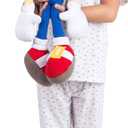 Franco Kids Bedding Super Soft Plush Cuddle Pillow Buddy, One Size, Sonic The Hedgehog