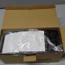 Cisily Sponge Holder for Kitchen Sink, Sink Caddy Organizer with High Brush Holder, Kitchen Countertop Organizers and Storage Essentials, Rustproof 304 Stainless Steel (Dark Grey, 9.25)