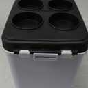 12V Car Refrigerator, Portable Car Fridge Warmer Cooler with 6L Capacity, 12V DC or 100-240V AC Dual Hot Cold Electric Refrigerator for Car RV Camping Travel, Minimum Freshness Temperature about 15C