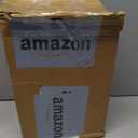 Woanger Set of 4 Wicker Storage Baskets OrganizerHandwoven Storage Bins with Lid for Organizing, Home Utility Box for Home Office Supplies Multipurpose Container(Coffee)