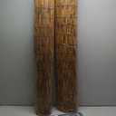ZNCMRR Reed Fencing Rolls Natural Bamboo Fence Rolls 2 Pcs 4 Feet High Privacy Fence for Balcony Patio Garden Backyard Outdoor 4FT X 16.4FTBrown