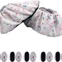 Shoe covers disposable cute small - 100 pack for kids | Protect your shoes with cute non slip kids disposable booties | Child shoe covers | Boot covers women | Bowling shoe covers women