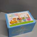 IUTOYYE Giraffe Breathing Stuffed Animal Plush for Anxiety Relief, Musical Giraffe with Realistic Breathing Rhythmic Music and Lights Soothing Animal Plushie Doll Toy Gift for Kids Adults