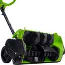 Earthwise SN74016 40-Volt Cordless Electric Snow Shovel, Brushless Motor, 16-Inch width, 300lbs/Minute (Battery and Charger Included)