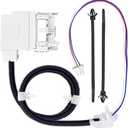 WH08X32657 Washer lid Lock and Harness for GE, Replace WH08X31222 4963152 AP7033485 PD00070146 PS16619254, for Model GTW335ASN2WW GTW465ASN2WW GTW465ASN9WW HTW240ASK6WS GTW220ACK7WW GTW465ASN3WW