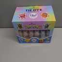 24 Colors Tie Dye Kit, Tie Dye Set for Kids, Pre-Filled Bottles, Non Toxic Permanent Fabric Dye Art Set, Easy DIY Fabric Art - Create Fun (24 Colors)