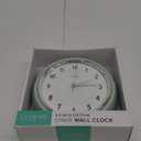 La Crosse Clock 9.5-inch Retro Diner Light Pistachio Green Silent Sweep Quartz Clock - 404-3024PH