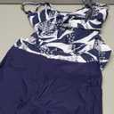 Summer Mae Womens Modest Tankini Swimsuits with Shorts 2025 Tummy Control Bathing Suits with Side Pockets Swimwear (12, Cerulean Whisper)