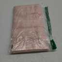 UnionPlus Velvet Travel Jewelry Roll Bag Organizer for Necklaces Only, Pink (Medium)