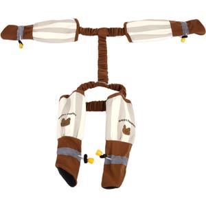 Dog Anti-Dirt Pants with Suspenders, Waterproof Rain Boots for Small to Medium Dogs, Outdoor Protective Leg Cover with Non-Slip Soles, Reflective Ankle Straps for Walking Hiking(Size M)