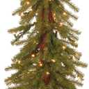 National Tree Company 3ft Pre-Lit Hickory Cedar Mini Christmas Tree