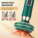 Handheld Cellulite Massager, 2025 New Cellulite Remover for Legs, Cordless Rechargeable Vibrating Massager Body Shaping Machine for Arms, Legs, Back Used at Home (Green)