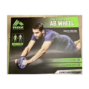 RBX Core Strengthening AB WHEEL Engages Your Whole Body, Durable, Stability