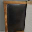 Double-Sided A-Frame Chalkboard Sign 40x20, Magnetic Sidewalk Sign with Solid Pine Wood Frame, Large Chalkboard Easel Menu Board for Restaurants, Cafes, Weddings & Outdoor Display with Accessories