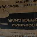 GABRYLLY Ergonomic Mesh Office Chair- White Desk Chair, Flip-Up Armrest, Adjustable Headrest, Tilting with Soft Seat and PU Wheel, Elite Home Desk Chair for Work, Study, Gaming (GY1108)