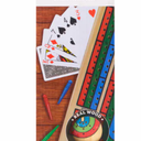 Anker Play CRIBBAGE Game Set Wooden Classic Game With Full Deck of Cards
