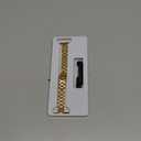 Thin Band Compatible with Apple Watch 44mm/45mm/46mm/49mm/42mm(Series 3 2 1), Premium Stainless Steel Metal Replacement Adjustable Wristband Strap for iWatch Ultra SE Series 9/8/7/6/5/4/3/2/1 Women (Gold)