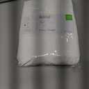 Royale Linens 100% Organic Cotton Fitted Sheet - Percale Weave - Super Soft Deep Pocket Bottom Sheets - White Elastic Sheet King Size - King Fitted Sheets Only - (78"x80"+15", White)