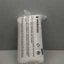 Emircey Clinical-Level Relief Cervical Neck Pillow for Sleeping, Orthopedic Contour Memory Foam Pillow for Side Sleepers, Cooling Reading Pillow for Neck Relief, Ergonomic for Back Stomach Sleepers (Snow White)