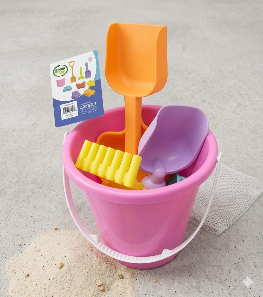 PLANED 1 Set Beach Sand Play Toys, Bucket
