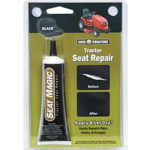 Good Vibrations Tractor Seat Repair Kit-Black
