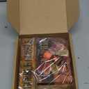 Lineshading 4 Pcs Fall Decorations for Home Thanksgiving Tiered Tray Decor Fall Table Decor Thanksgiving Centerpiece Rustic Wooden Turkey Block Sign for Autumn Harvest Party Table Kitchen Shelf