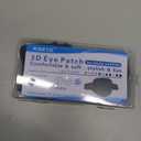 2 Pcs Eye Patches for Adults and Kids,3D Adjustable Eyepatch for Right or Left Eye,One Eye Cover for Lazy Eye,Pirate Costume(Black)