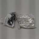 Geelin 12 Pcs Witch Hat and Crown Cake Topper Halloween Cupcake Toppers Dessert Food Safe Cake Decorations for Halloween Princess Theme Birthday Party Favors Supplies