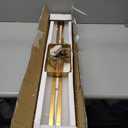 Ralbay 40" Modern LED Gold Vanity Lights 40W Frosted Aluminum Gold Bathroom Vanity Light Fixtures Over Long Mirror Modern Gold Bath Lighting 6000K White Light