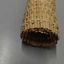 KOLWOVEN 24" Width Square Rattan Cane Webbing - 24" x 24" (2 Feet) Sheet - Closed Weave Wicker Cane Fabric for Cabinet