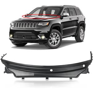 Windshield Wiper Cowl Cover Panel Compatible with Jeep Grand Cherokee 2011-2015 55079197AH Front Wiper Grille Insert (for Grand Cherokee 11-15)