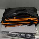 Instraella Dog Car Seat for Large Dogs, Back Seat Extender for Dogs, Foldable Pet Car Seat with Waterproof Oxford Fabric and Non-Slip Bottom, All-Around Protection and Strong Support (Black)