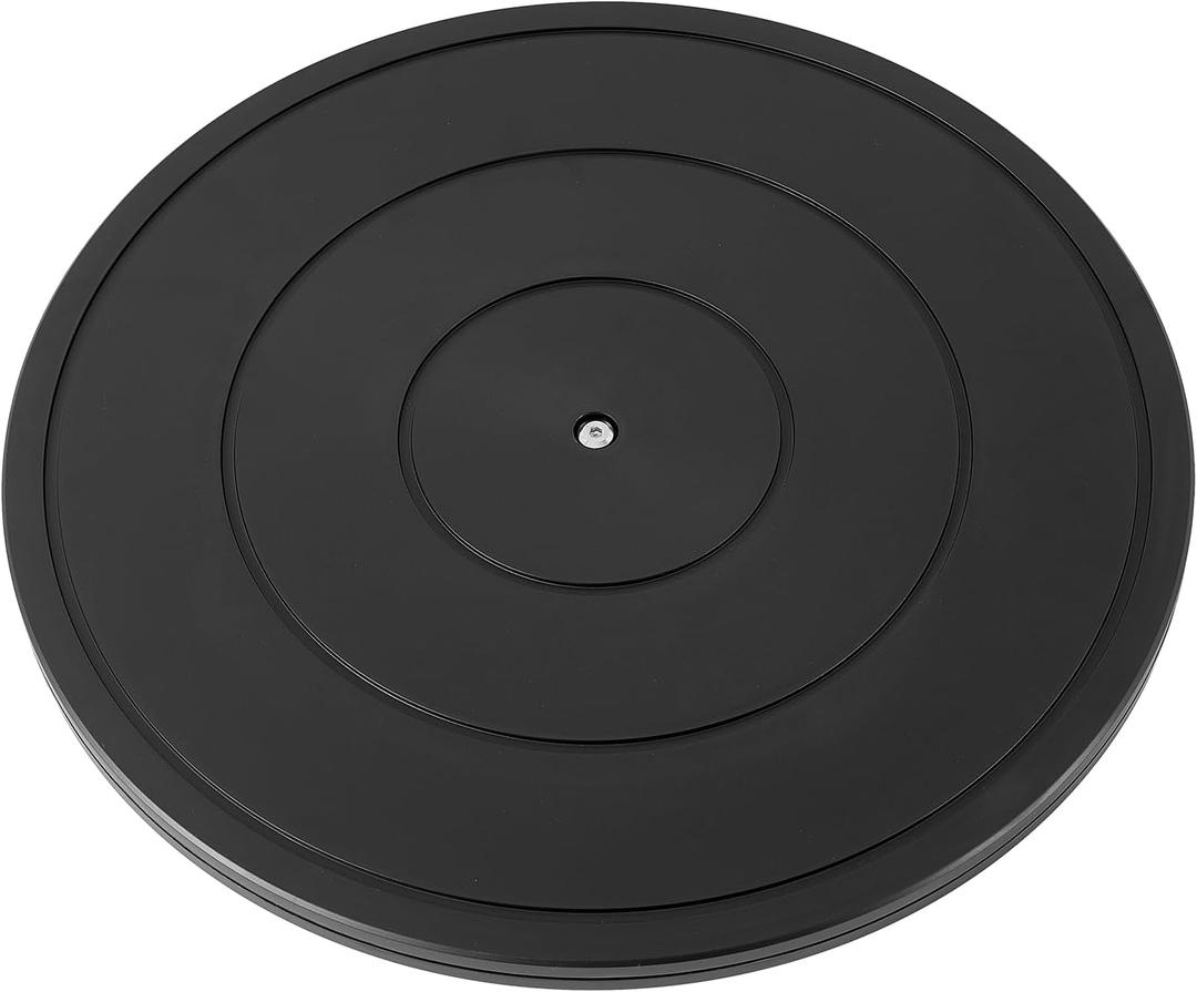 16 Inch Heavy Duty Rotating Swivel Stand - 360 Degree Rotating Lazy Susan Base with Steel Ball Bearings for Model Base/Plants/Crafts Stand/Monitors/TV/Potted Plants