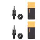 A Series Hand Rivet nut Gun Mandrel and Nose Pieces Accessary(SAE 6-32, 2 Pack)