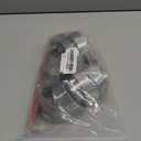 20 Pack Tart Rings 3.15 + 2 Inch Perforated Tart Rings Stainless Steel, Nonstick Round Tart Ring Mousse Cake Ring Metal Round Cake Ring for Baking Small Fruit Tart Crust