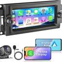 Amazon.com: 4GB + 64GB CarPlay ScreenCar Radio Stereo for Dodge Ram 1500/2500/3500 (2006-2008), Dodge Durango (2005-2008), Chrysler 300 Touring/300C/300M (2005-2007), Jeep Grand Cherokee (2005-2009) : Electronics