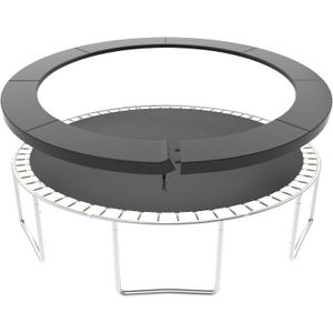 Trampoline Pad Replacement, 14FT Trampoline Spring Cover, No-Hole for Pole Waterproof Trampoline Safety Pad, Trampoline Replacement Parts & Accessories