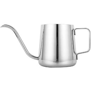 Gooseneck Coffee Kettle 20oz/600ml with Flow Control - Stainless Steel Pour Over Kettle for Specialty Coffee & Tea, Ergonomic Handle, Durable 304 Metal