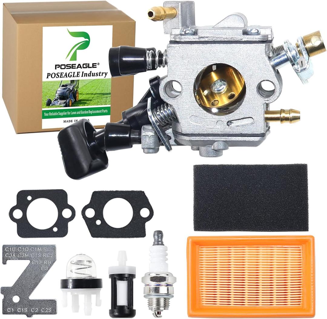 BR430 Carburetor Kit Replaces ZAMA C1Q-S210, C1Q-S210B, C1Q-S209C, 4244 120 0611, 4244 120 0606 for Stihl BR350, BR430, BR450, SR450, BR 350, BR 430, BR 450, SR 430, SR 450 Backpack Blowers
