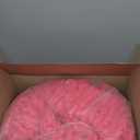 L'AGRATY Chunky Knit Blanket Throw: 50''x60'' Chenille Chunky Knitted Throw Blanket for Bed Couch - Handmade Thick Big Cable Knit Blankets - Large Crochet Rope Blanket for Home Decor(Hot Pink)