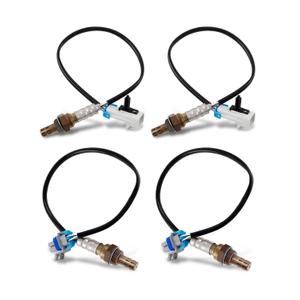 213-3866 213-4229 Oxygen O2 Sensor Upstream and Downstream Fit for Chevrolet Silverado 2500 3500 HD, for GMC Sierra 1500, for Cadillac Escalade EXT ESV, 4Pcs