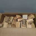 Old Potters Smoker Wood Chunks 13-16 lbs for Grilling, Smoking, and Wood Fire Cooking ~ 2 x 3 Inches, (Hickory, 790 Cu in.)