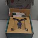 Anyday 4-Pc Microwave Cookware & Glass Food Storage Set with Glass Lids | Large Plastic-Free Containers | Stackable Steamer with Vented Lid for Microwave-Safe Reheating & Steaming Vegetables, Rice (Frosted - Blueberry)