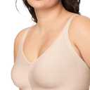 Warner's Women's Easy Does It Underarm Smoothing with Seamless Stretch Wireless Lightly Lined Comfort Bra RM3911A, Butterscotch, Small