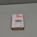 LOFREE Touch PBT Wireless Mouse with USB Receiver, Bluetooth, Wired Connection, Rechargeable, 4000 DPI with OLED Screen Compatible with Glass Surface for Mac Windows PC Notebook/Block Retro Grey