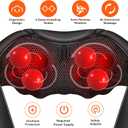 Neck Massager with Heat, Back Massager Deep Tissue, Electric 3D Kneading Massage Pillow for Pain Shiatsu Back and Shoulder Massager, Birthday Christmas Gift for Women Men Dad Mom
