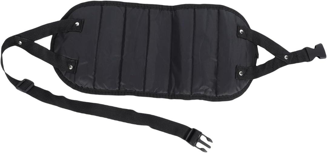 CHICIRIS Foot Hammock for Airplane Travel, Portable Breathable Mesh Footrest with AntiTip Design, 19.69-43.31in Adjustable Length for Office Home and Plane Comfort (Black)