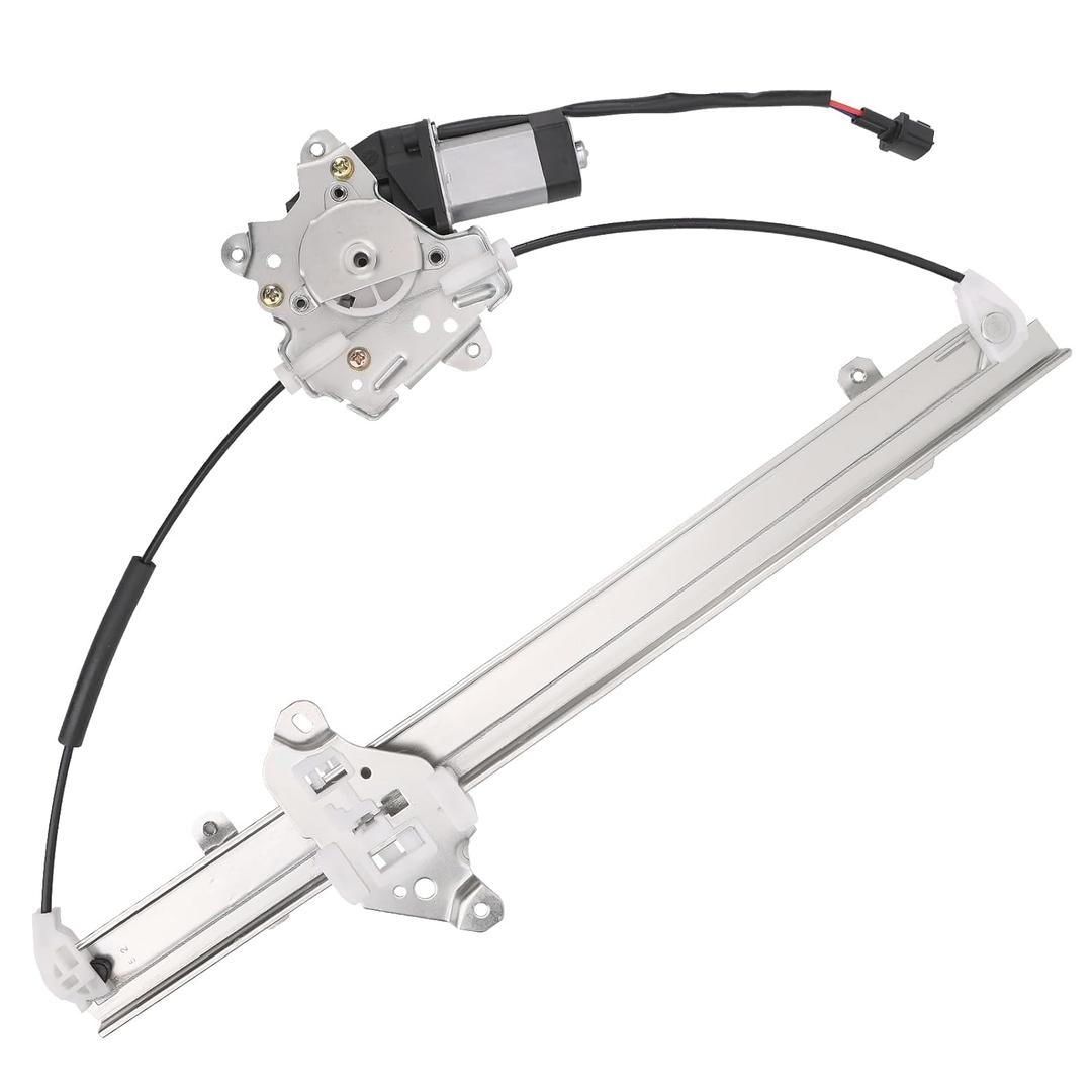 Front Left Driver Side Power Window Regulator with Motor Compatible with Nissan Frontier 2005-2015/ Pathfinder 2005-2010/ Xterra 2005-2015/ Suzuki Equator 2009-2010, Replace OE 741-348
