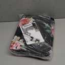 Femuar Dog Car Seat Cover, Waterproof Nonslip Pet Seat Cover for Back Seat with Storage Pockets Mesh Visual Window, Heavy Duty Scratchproof Pet Dog Seat Cover Hammock for Cars Trucks and SUVs (Floral)