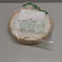 AVLA Ceramic Divided Serving Dishes, Porcelain Relish Tray, Party Appetizer Platter, 6 Removable Snack Bowls with Cattail Basket for Chips and Dips, Candy, Nut, Condiment, Veggie, Portable Handle